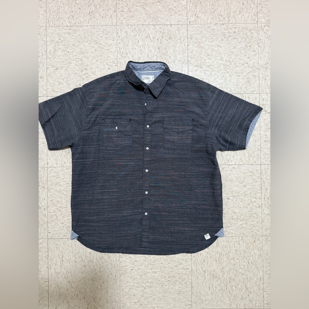 Free Planet Dark Gray Short Sleeve Shirt